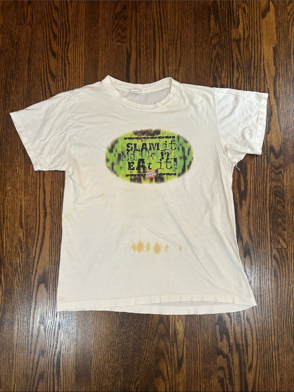 Vintage 90s Golden Grahams Distressed T-Shirt